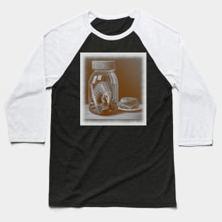 AI generated Pangolin in a broken jar Baseball T-Shirt